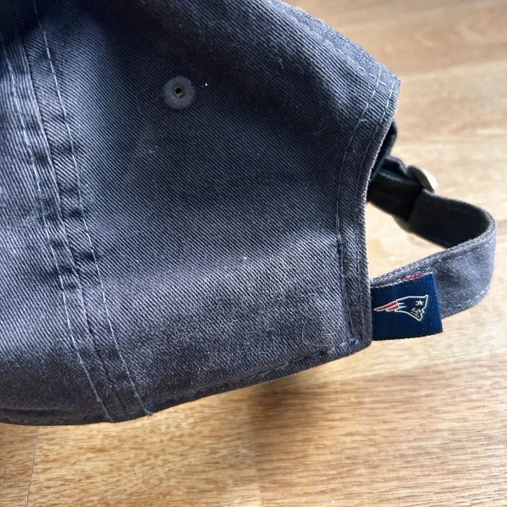 New Era Gray 9TWENTY New England Patriots distressed hat Cap